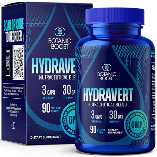 Water Pills For Swollen Legs And Feet - Act As Natural Diuretics for Water Retention to Help You Swell No More - Hydravert Diuretic Pills Proprietary Blend Reduces Swelling in Your Leg or in Your Foot