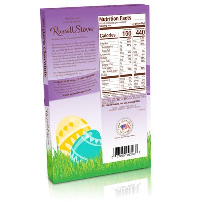 Russell Stover, Milk Chocolate Peanut Butter Flatback Rabbit, 1.5 oz