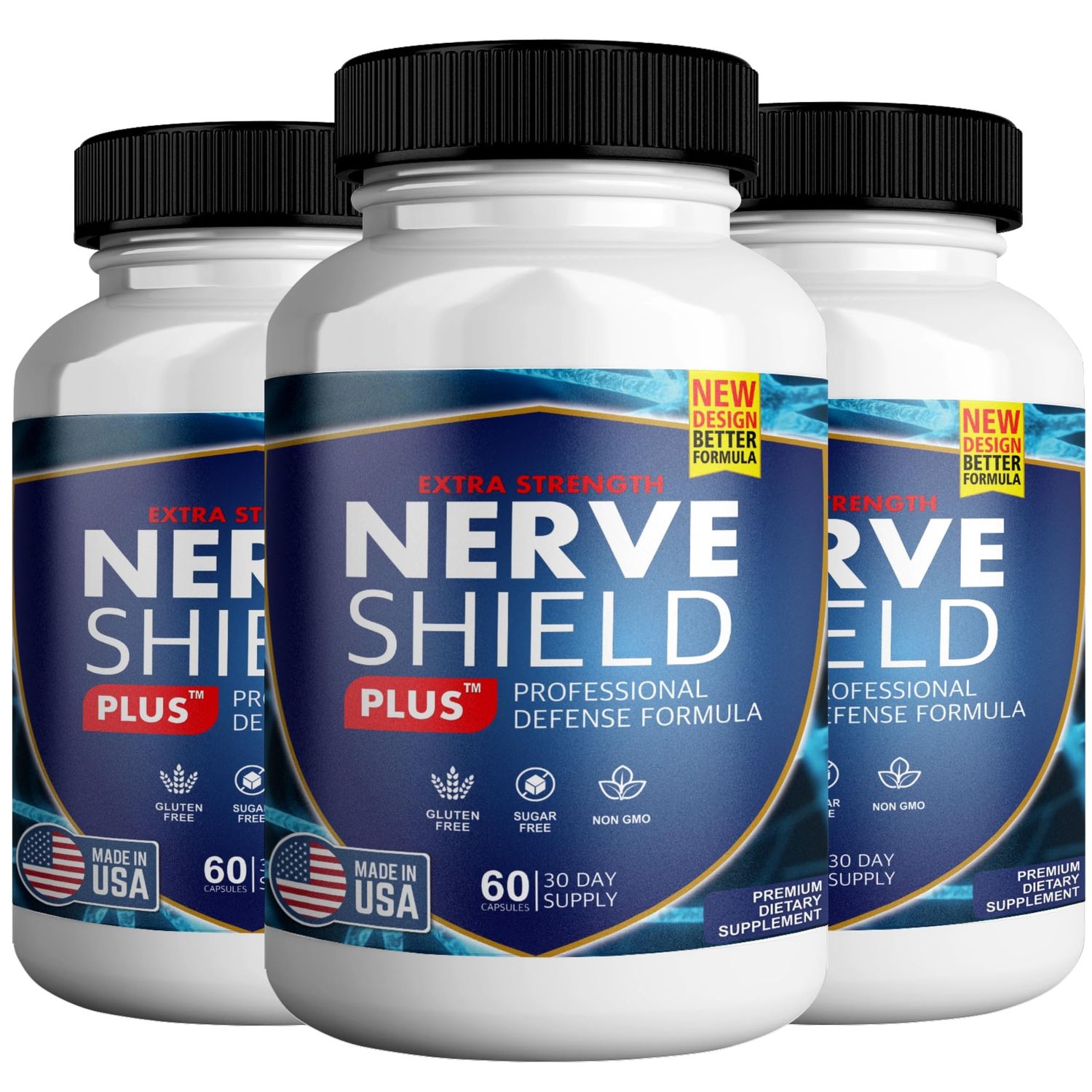 Nerve Shield Plus Pro - Advanced Nerve Formula with Essential Ingredients for Relief and Comprehensive Long-Term Support of Nerve Health 3