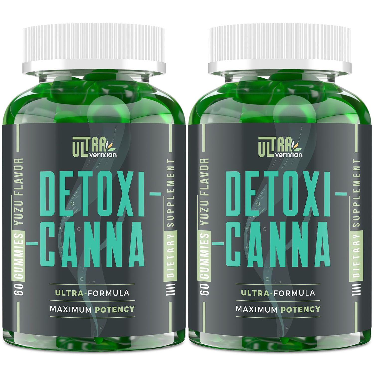 Detox Cleanse Gummies - Liver, Gut, Kidney Cleanse Detox Repair, Rapid Effective Full Body Cleanse Best for Women and Men with Milk Thistle - Natural Plant-Based Detox Supplement, 120 Gummies
