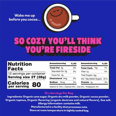 Top of the Mornin Double Choc Hot Cocoa by Jacksepticeye, Thick, Rich, Smooth, and Velvety 12 Ounce