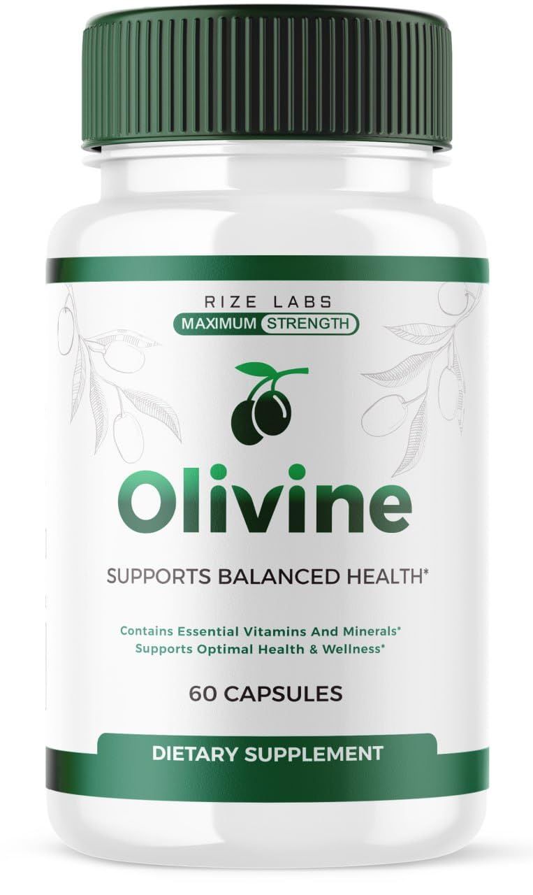 rize labs Official Olivine Weight Loss Supplement, Superfood Capsules for Total Body Wellness and a Healthy Lifestyle, Pills for Leaner Physique, Oli Vine Reviews, Advanced 60 Capsules
