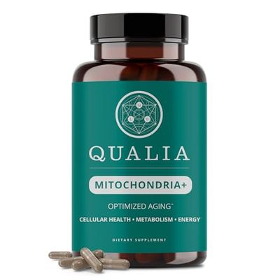 Qualia Mitochondria formerly Qualia Life The Most Advanced Supplement For NAD, Cellular Energy, Metabolism Repair for Better Aging w35 NAD Boosters Resveratrol More 160 Ct 1 Month Supply