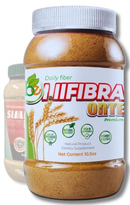 BE Fibra Premium Daily use Fiber Supplement-10.5 oz Simi-Style Blend with Wheat Bran, Algas, Maguey More Natural Ingredients Antioxidants Vitamins A, B12, C D-Supports Digestive Wellness Simi
