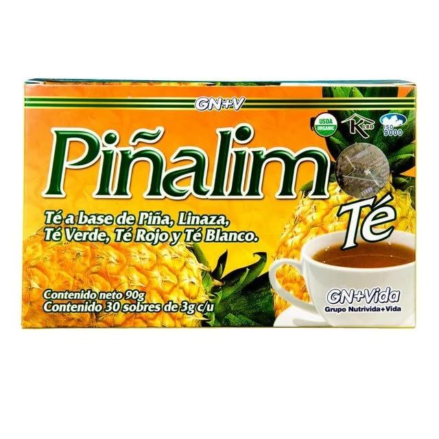 3 Boxes Te Pinalim Tea GNVida Tea Diet 90 Day Supply