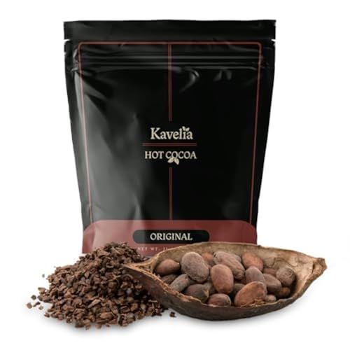 Keto Hot Chocolate Powder- Sugar-Free Cocoa Powder Drink Mix - High-Fiber, Low-Carb Gluten-Free Prebiotic - Vegetarian Non-GMO Chocolate- 15 Servings