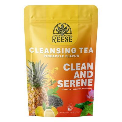 Cleansing Tea - Fiber Fuel - Probiotics and Enzymes for Health-Conscious Individuals - All Natural Premium Ingredients - 30 Bags
