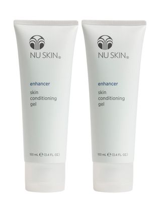 Nu Skin Enhancer Skin Conditioning Gel Aloe Vera-Infused Soothing Formula for Ultimate Skin Comfort, Hydration, and Versatility in Skincare Routines Lightweight Moisturizer 3.4 Fl Oz 2 Pack
