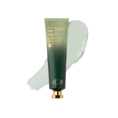 Milani Green Goddess Sleeping Mask Primer - Self Care Hemp Oil Face Mask To Relax Skin, Reduce Pores and Hydrate Overnight