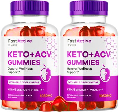 2 Pack Fast Active Keto ACV Gummies, Fast Active Keto Gummies 1000MG, FastActive Apple Cider Gummies, Fast Active Keto Gummy Advanced Formula, FastActive Keto ACV Gummies, 120 Gummies for 2 Months