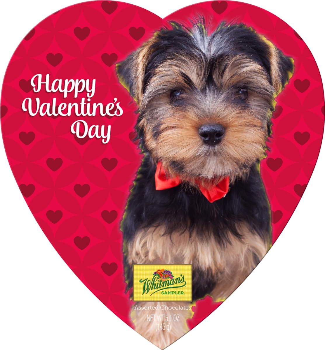 Russell Stover, Valentines Assorted Chocolate Pets Heart, 5.1 Ounce