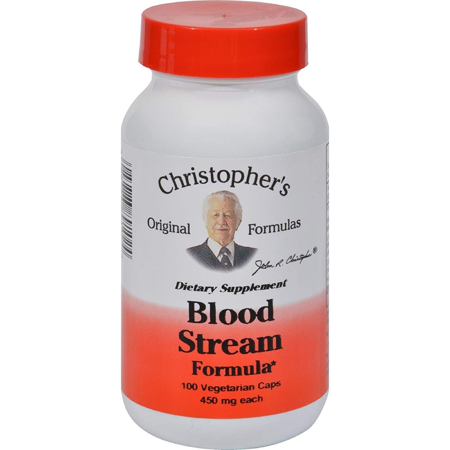 Dr. CHRISTOPHERS, Cleanse Blood Stream - 100 vegicaps