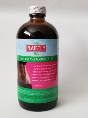 Flatbelly Tea, Weight Management and Appetite Reduction, 16 oz
