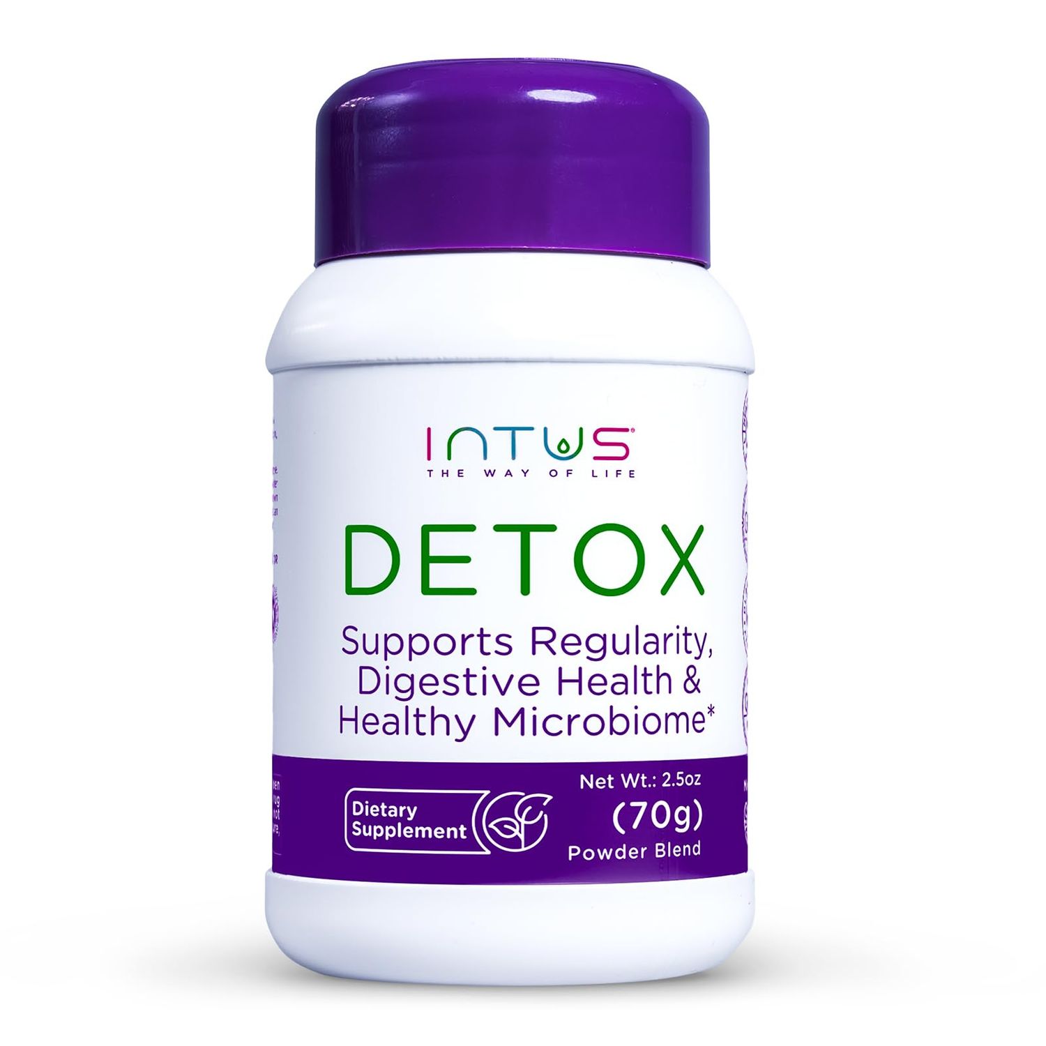 Intus Detox Colon Cleanse and Liver Detox for Digestive Health Ayurvedic Herbal Supplement to Support Gut Health, Chronic Constipation, Improve Digestion, and Provide Bloating Relief 2.5 oz