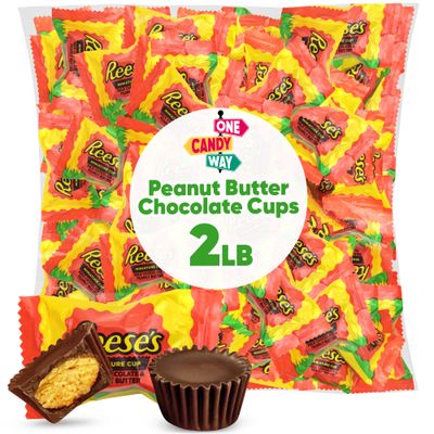 Easter ReesePeanut Butter Cups, 2lb Pack of Bulk Easter Chocolate Candy, Delicious Treat for Sharing with Family and Friends, Perfect for Seasonal Celebrations, Gifting, Party Favors.