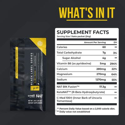 Pruvit KetoOS Black Label Series Ruby Rush- Charged Pure Therapeutic Ketones for Muscle Growth and Avoiding Muscle Breakdown - .84 OZ