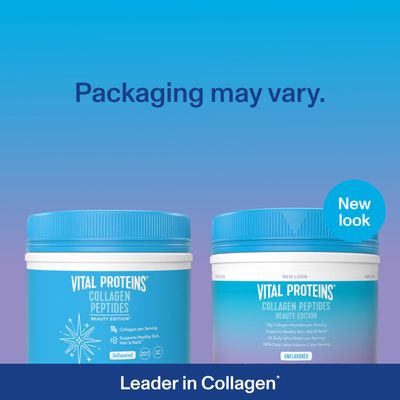 Vital Proteins Collagen Peptides Beauty Edition-10g Collagen with Biotin, Vitamin C and Zinc. 14.6 oz