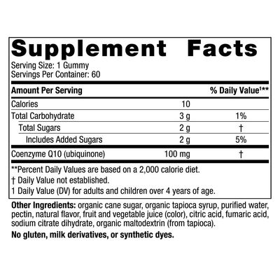 Nordic Naturals CoQ10 Gummies, Strawberry - 60 Gummies - 100 mg Coenzyme Q10 CoQ10 - Great Taste - Heart Health, Cellular Energy Production, Antioxidant Support - Non-GMO, Vegan - 60 Servings