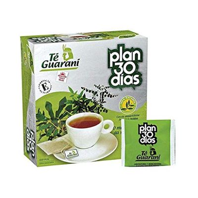 Te Guarani - Plan 30 Dias 30 Day Plan - Natural Slimming Tea - 60 Tea Bags
