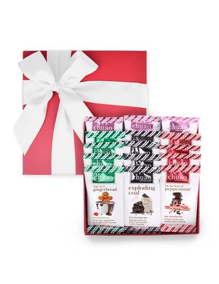 Chuao Chocolatier Holiday Sampler Gift Box Gourmet Dark &amp; Milk Chocolate Mini Bars  No Preservatives  For Gift Baskets, Christmas, Hostess Gifts, Thank You, Care Package  15 Pack (0.39 oz each)