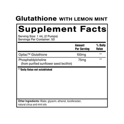 Quicksilver Scientific Liposomal Glutathione - Superior Absorption Oral Glutathione Supplement for Detox Immune Support - 100 mg - Gluten Free Non-GMO 1.7 fl oz