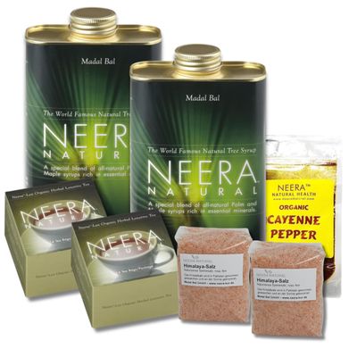 Neera Natural 10-14 Day Detox Pack Master Cleanse Diet - Body Cleanse Detox Drink Colon Cleanser Detox Metabolism Booster Master Cleanse Lemon Cayenne Maple Detox, 10-14 Days Detox Drink