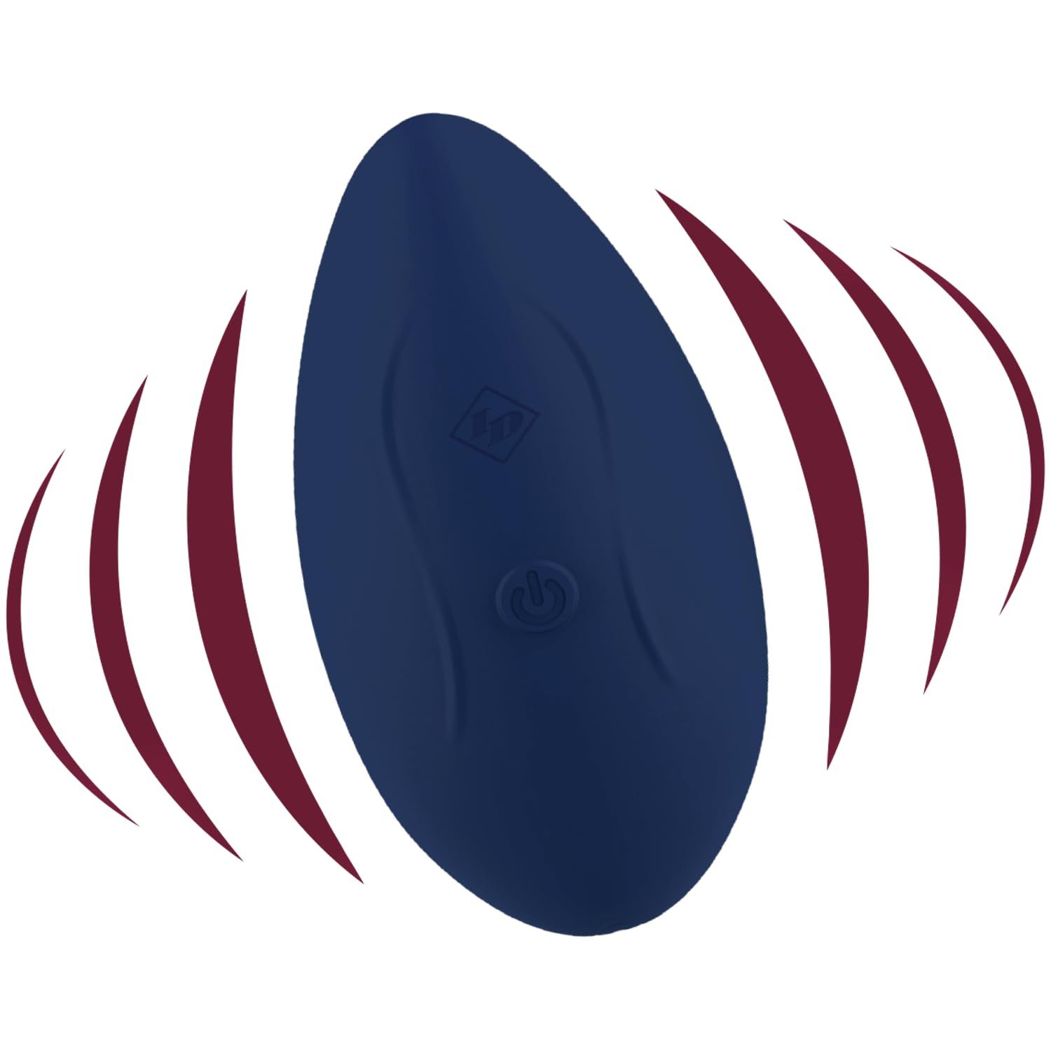 ID Shhh! Remote Control Slim Massager, Stimulates Ultimate Arousal with Ultra-Thin Contoured Design, Sex Toy with 10 Vibrator Modes, Rechargeable and Whisper Quiet, Body Safe Materials