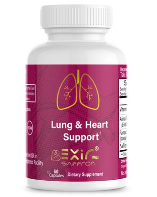 Respiratory Support Supplement - Lung Cleanse and Detox for Smokers - All-Natural - Vegan-Friendly, 60 Capsules