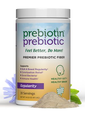 Prebiotin Prebiotic Regularity - 14.52 oz - 30 Servings - Supports Digestive Health Bowel Regularity - Balances Gut Microbiome, Boosts Your Own Probiotics Promotes Soft Stool
