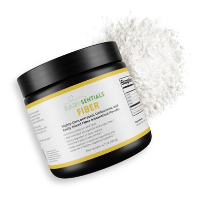 Barisentials Soluble Fiber Powder- Digestive Health Supplement and Gut Support- Easily Mixed- Gluten and Sugar Free- Bariatric Fibre- Unflavored- 135 Grams, 40 Servings