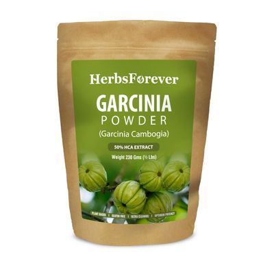 Herbsforever Garcinia Cambogia Powder Support Active Energetic Body 230 GMS