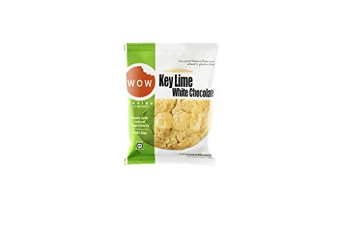 WOW Baking Company Gluten-Free Cookies, Key Lime White Chocolate, 2.75 Ounce Pack of 12