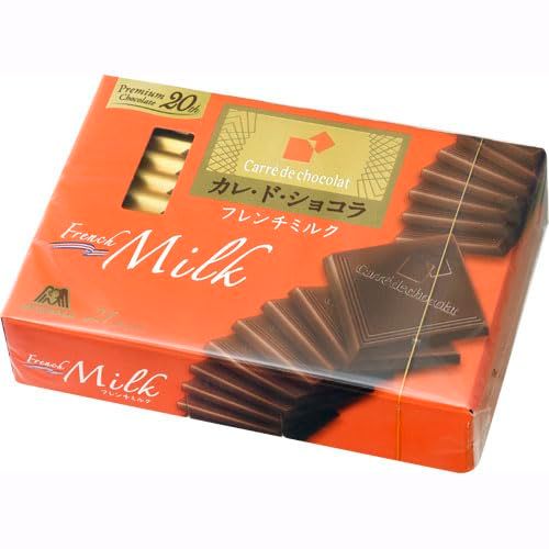 Morinaga Carre de Chocolat French milk Premium Japanese Chocolate 21 Pieces