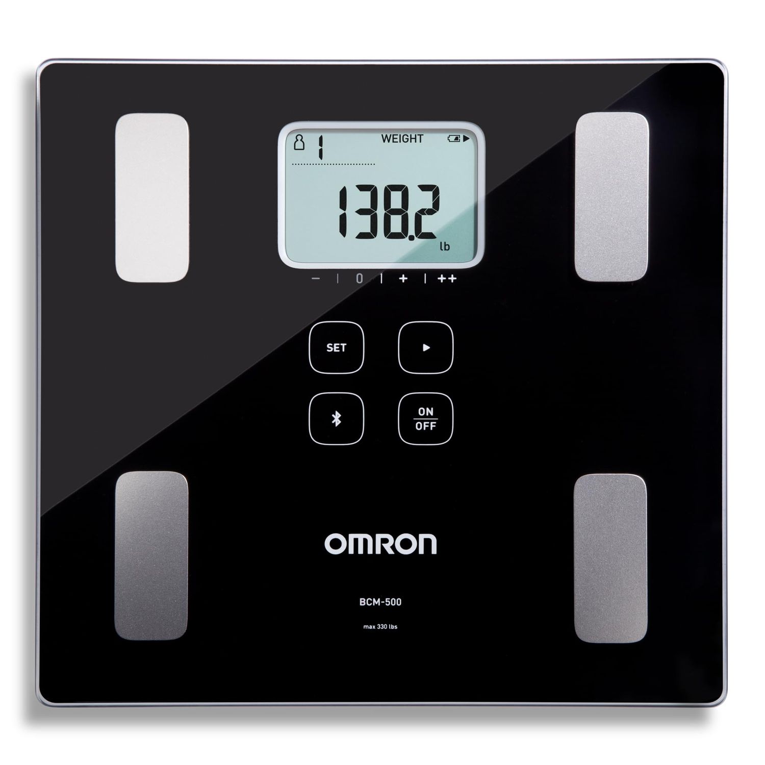 OMRON Body Composition Monitor and Scale - Track Muscle Mass LossGain, Weight, Visceral Fat, BMI - Use OMRON Connect App for Unlimited Storage