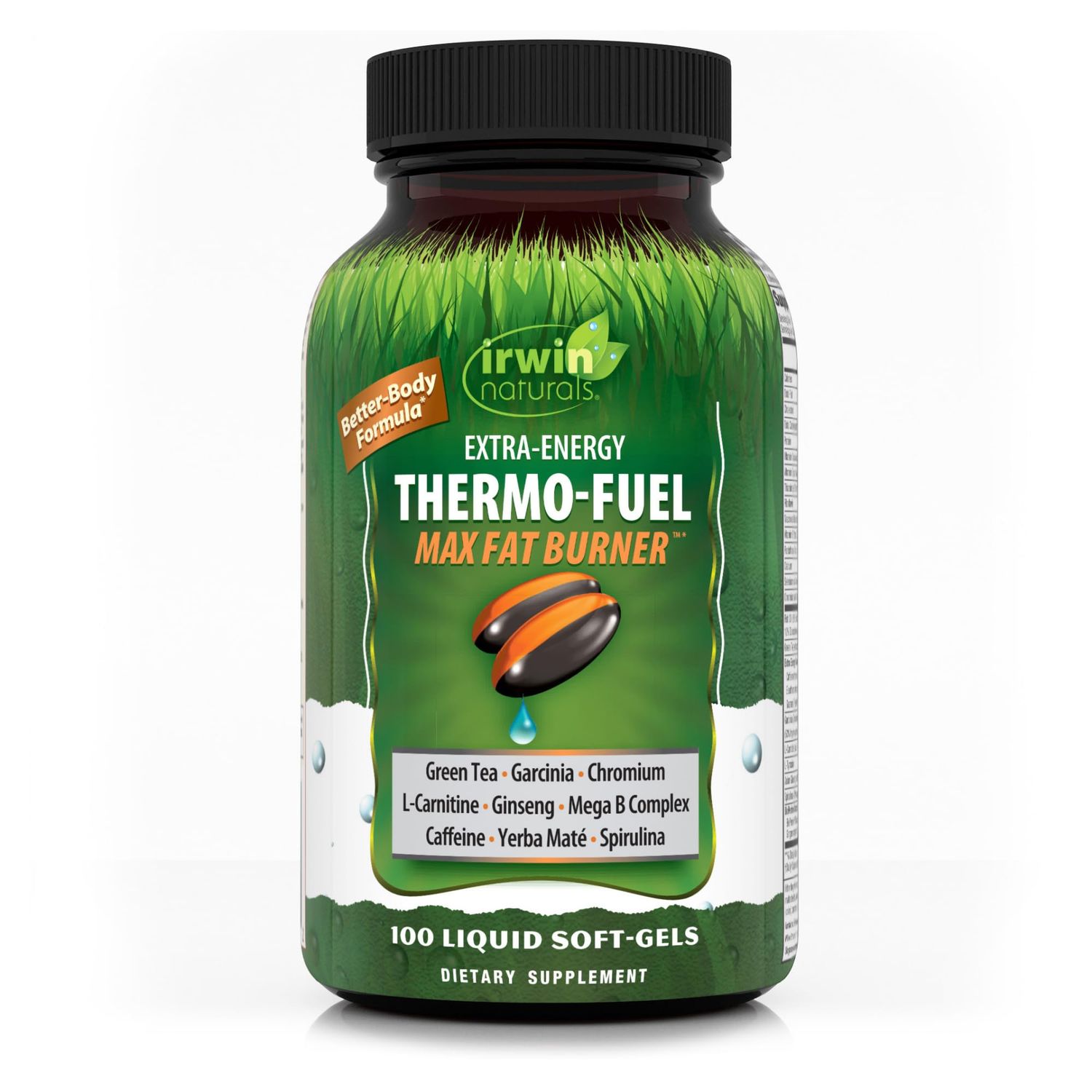 Irwin Naturals Extra-Energy Thermo-Fuel Max Fat Burner 100 Softgel