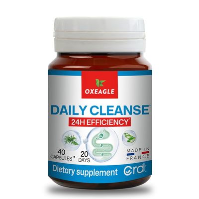 Gut Cleanse Detox for Women, Colon Cleanse Gentle Herbal Supplements for Men, Powered with Senna Leaves, Plum, Chrysanthemum, Acacia Gum Aloe Vera-40 Capsules.