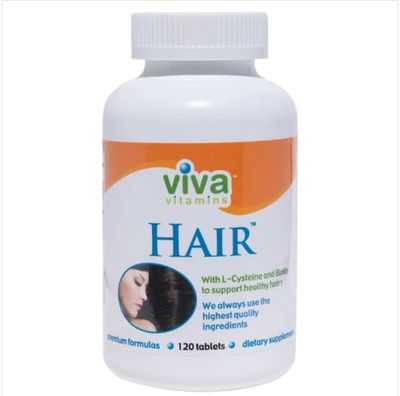 Hair Growth Vitamins for Women Men, Multivitamin Hair Growth Supplement with Biotin Supplement L-cysteine, Hair Regrowth Treatment for Women Men, Hair Vitamins to Prevent Hair Loss, 120 Tablets