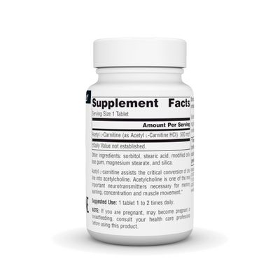 Source Naturals Acetyl L-Carnitine, 500mg, 30 Tablets