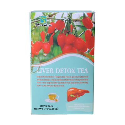 Wins Town Liver Detox Tea, Liver Cleanse Tea, for Fatty Liver and Alcoholic Liver, 20 Tea Bags