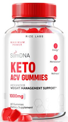 rize labs - SlimDNA Keto Gummies 1000mg, Advanced Weight Loss Supplement, All-Natural Keto Plus ACV Supplement 60 Gummies