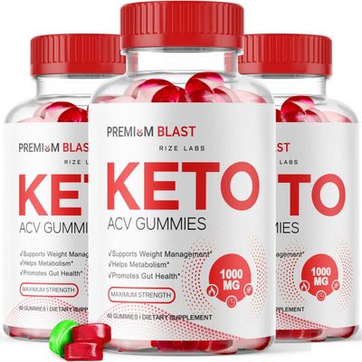 rize labs - Premium Blast Keto ACV Gummies for Weight Loss, Advanced Formula, Apple Cider Vinegar for Weight Management, Maximum Strength 180 Gummies Pack of 3