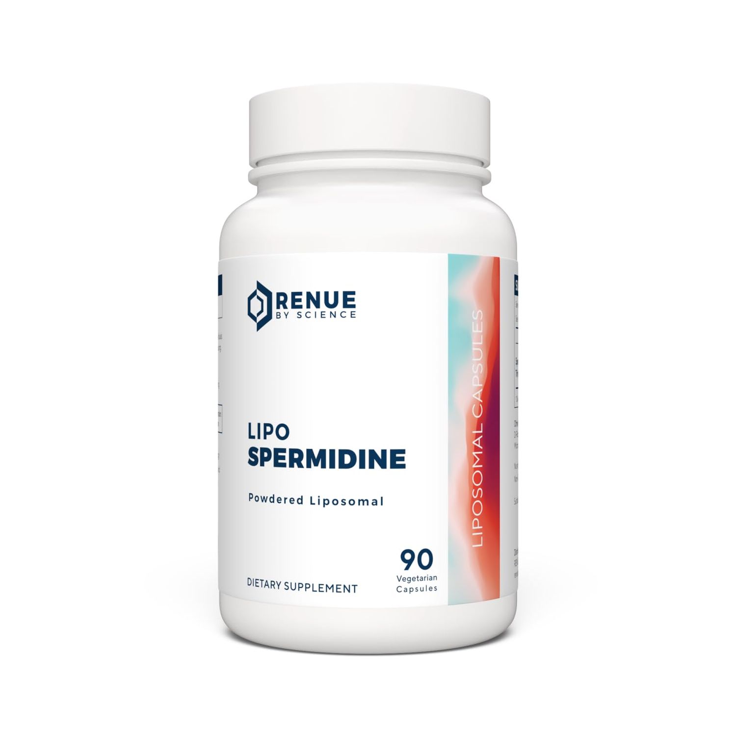 Renue By Science Spermidine Supplements Liposomal Spermidine Supplements for Women and Men 90 Capsules - 8mg Spermidine per Serving Non-GMO Allergen Free Made in The USA Third-Party Tested