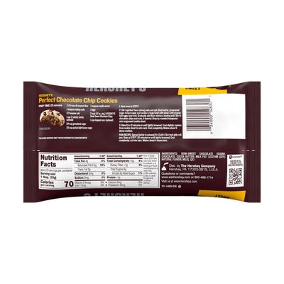 HERSHEYS Semi-Sweet Chocolate Baking Chips Bag, 12 oz