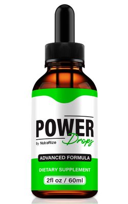 NutraRize Power Drops, Official Power Drops, All-Natural Liquid Formula to Support Stamina, Energy and Overall Well-Being, Premium PowerDrops Gotas Review 30 Servings