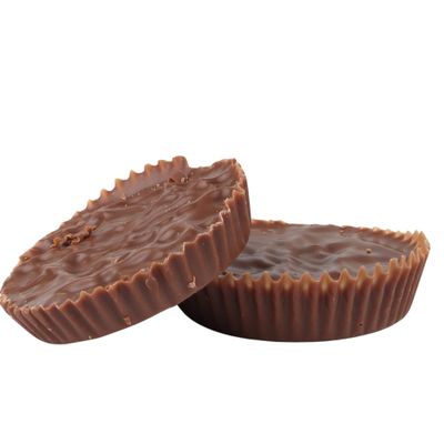 Sweetzo - Boyer Clark Cups, Milk Chocolate Peanut Butter Candies, Individually Wrapped Pieces, 0.5 Ounces Each Pack of 10