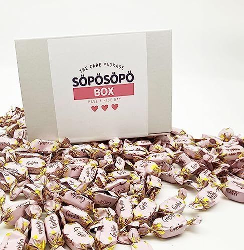 Fazer Geisha Milk chocolates with hazelnut filling 2lb 900g Bag in a S p s p Box Finnish Candy Treat