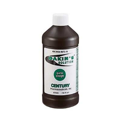 Solution Quarter Strength 0.125,16oz. Bottle Pack of 2.