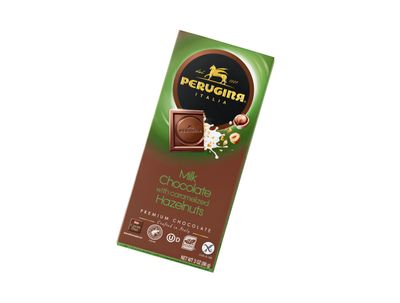 Perugina Milk Chocolate Hazelnuts bar, 3 Oz Pack of 12