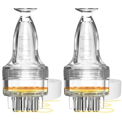 Scalp Applicator, One-Minute Direct-to-Scalp Precision, Minoxidil Applicator for Hair Growth, Hair Serum Applicator, Minoxidil Scalp Applicator Comb Tool Bottle, Ideal for Thin Scalp Treatments