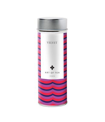 Art of Tea Velvet 3oz Rooibos, Mint, Chocolate tea Artisan Loose Leaf Tea Tin